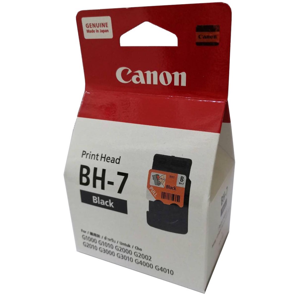 Catridge Printhead Canon CH-7 BH-7 G1010 G2010 G3010 G4010 Black Color Promo Murah
