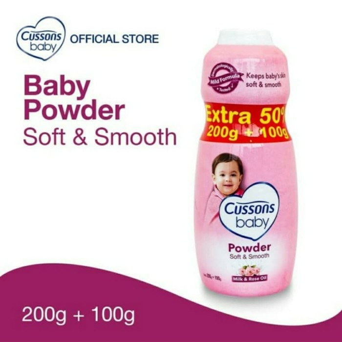 Cussons Baby Powder/Bedak 200gr+100gr