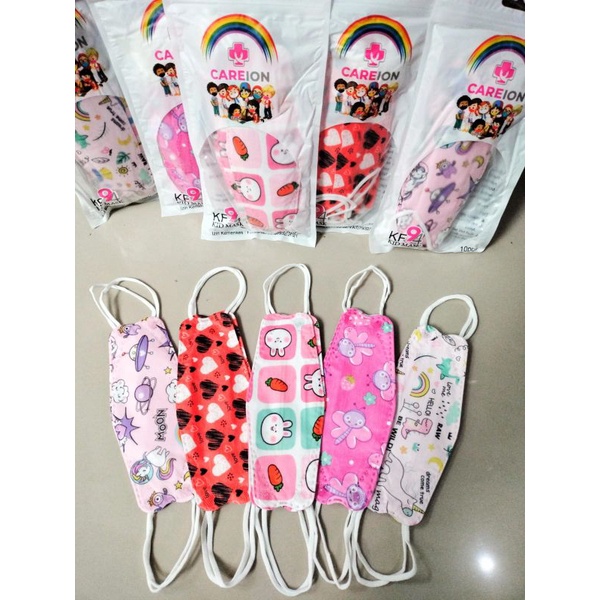 kf94 anak motif  / Masker Anak KARAKTER model KF94 / kf 94 anak / kf94 anak motif / farashop/ Fara s