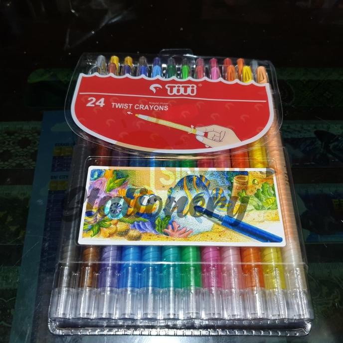 

Crayon Putar 24 Warna Titi Ti Cp 24T