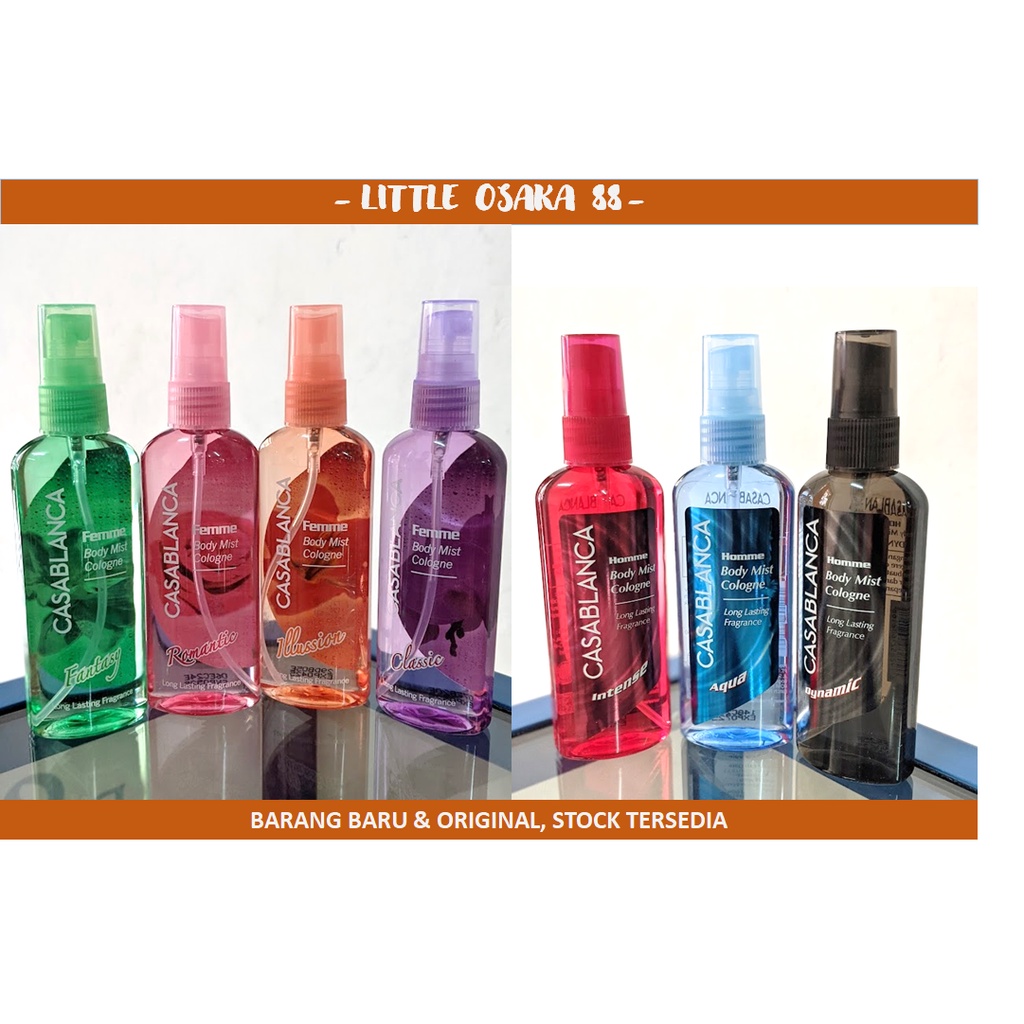 Casablanca Body Mist Cologne 100 ml