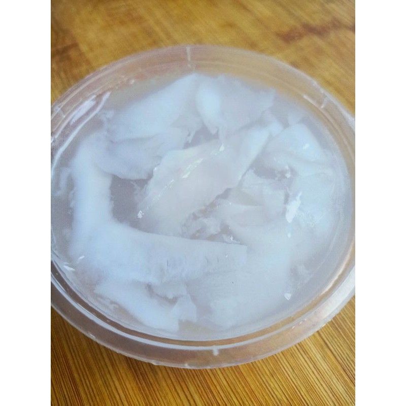 

puding kelapa muda
