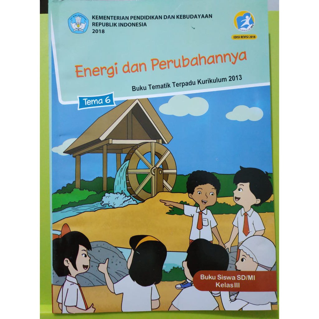 Buku Tematik Kelas 3 Tema 6 Edisi Revisi 2018