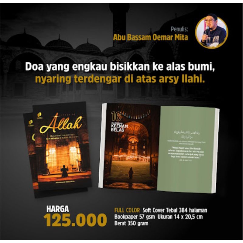 'A Letter to Allah' : Menyelami Untaian Doa 40 Rabbana di dalam Al-Qur’an