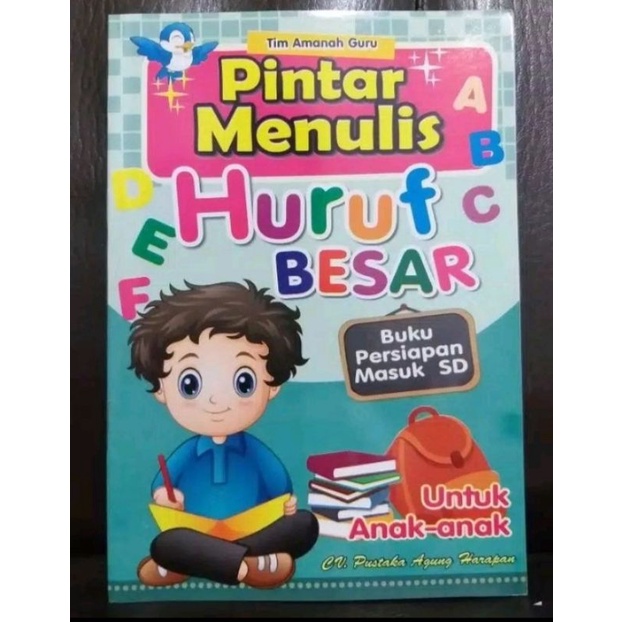 Buku Paud Pintar Menulis Huruf Besar