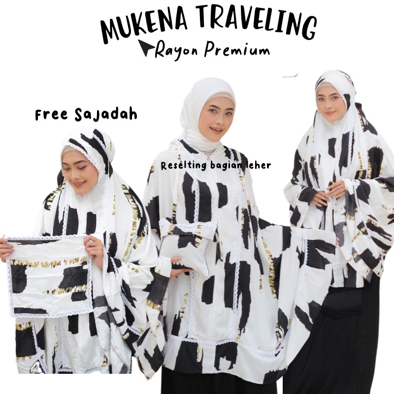 Mukena Rayon Travelling 2in1