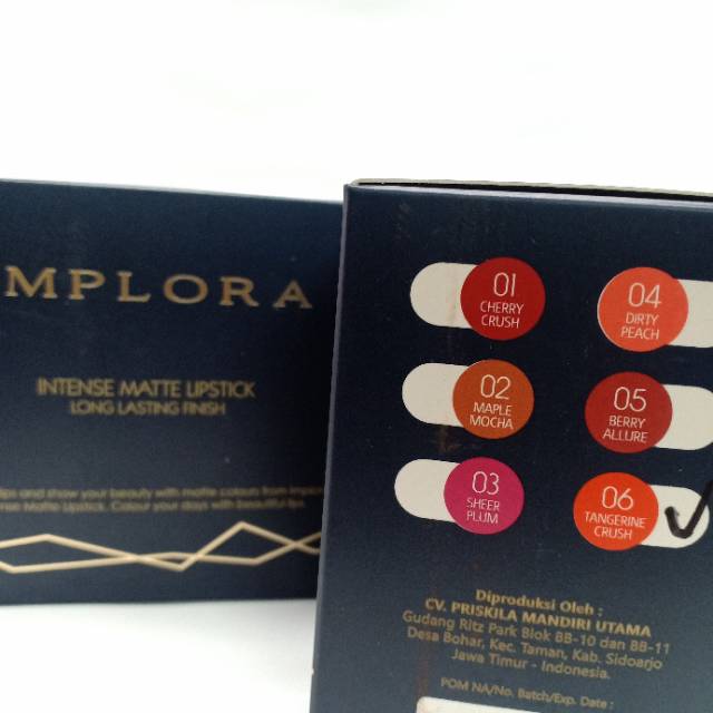 LIPSTICK IMPLORA MATTE / 6.SERI