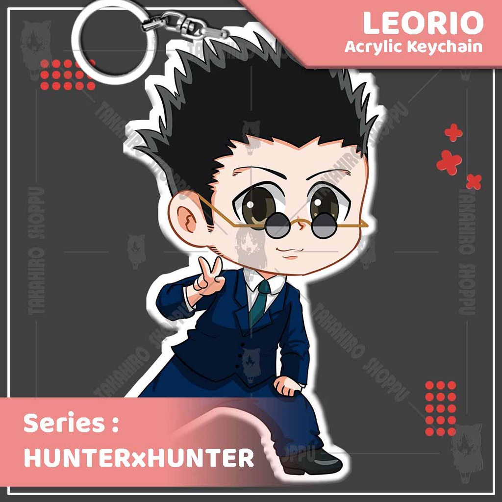 Gantungan Kunci / Keychain Akrilik Anime Hunter X Hunter LEORIO