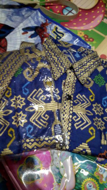 Baju Kemeja Batik 026 276 Pjg Hem Atasan Pria Panjang Seragam Jumbo Xxl Xxxl 4l 5l