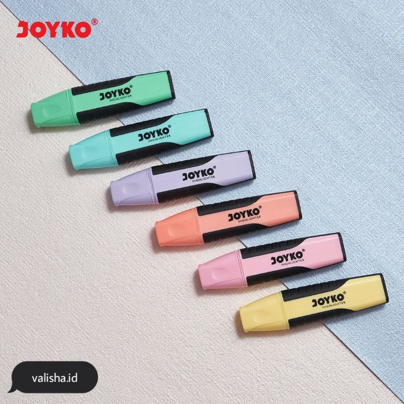 

Joyko Pastel Highlighter HL-70 6 Warna