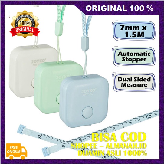 

[BISA COD] Meteran Gulung Mini Alat Pengukur Barang Alat Ukur Portable ASLI