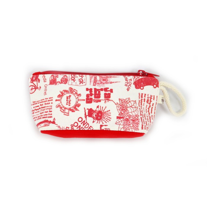 

Tempat Pensil Pouch Anak Kanvas Souvenir Oleh oleh Khas Jakarta CP3-010