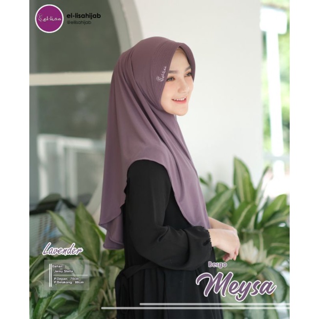 BERGO MEYSA POLOS  BY ELLISA HIJAB