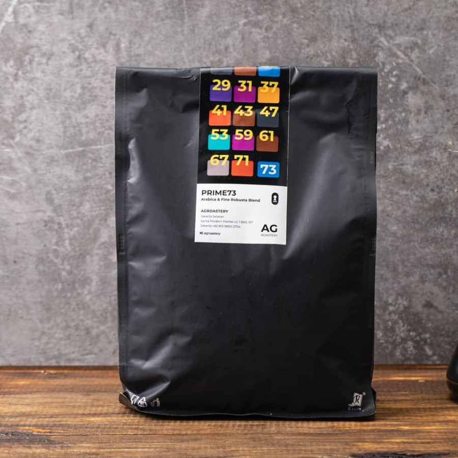 

Biji Kopi House Blend Espresso - Arabica & Fine Robusta 1kg | Prime73 Blend