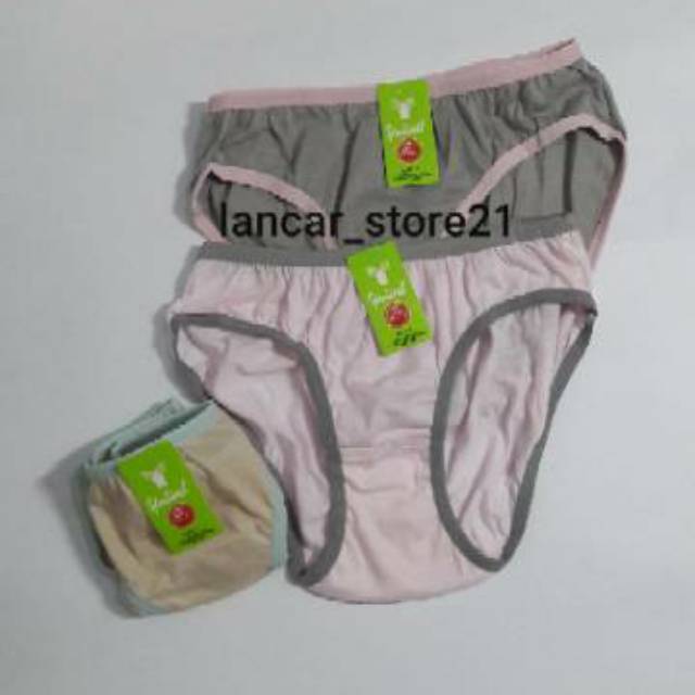 6PCS CELANA DALAM YUTIND 136(RAINBOW)/CELANA YUTIND PEREMPUAN/YUTIND WANITA