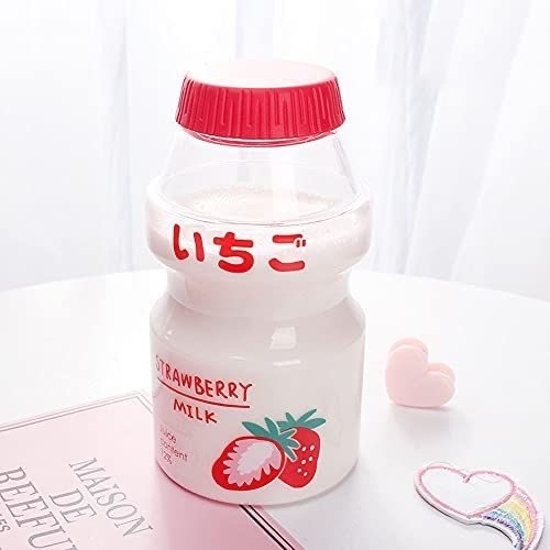 Botol minum YAKULT cute lucu anak remaja dewasa - Red strawberry