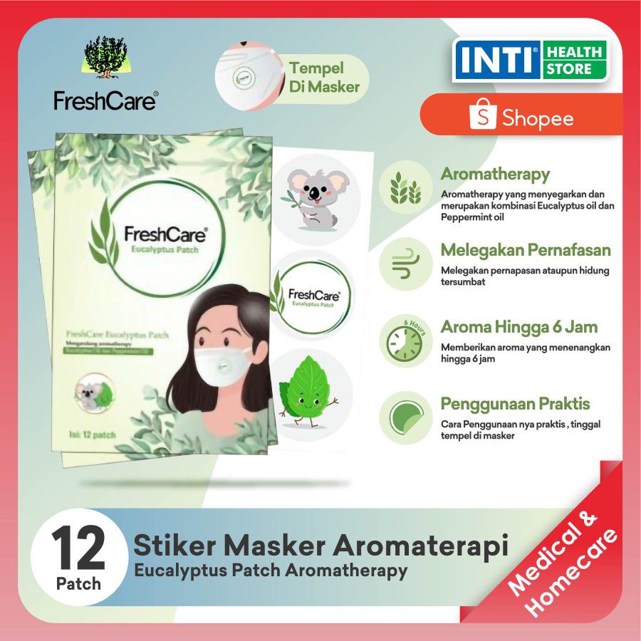 Freshcare | Eucalyptus Patch Aromatherapy | Stiker Masker Fresh Care