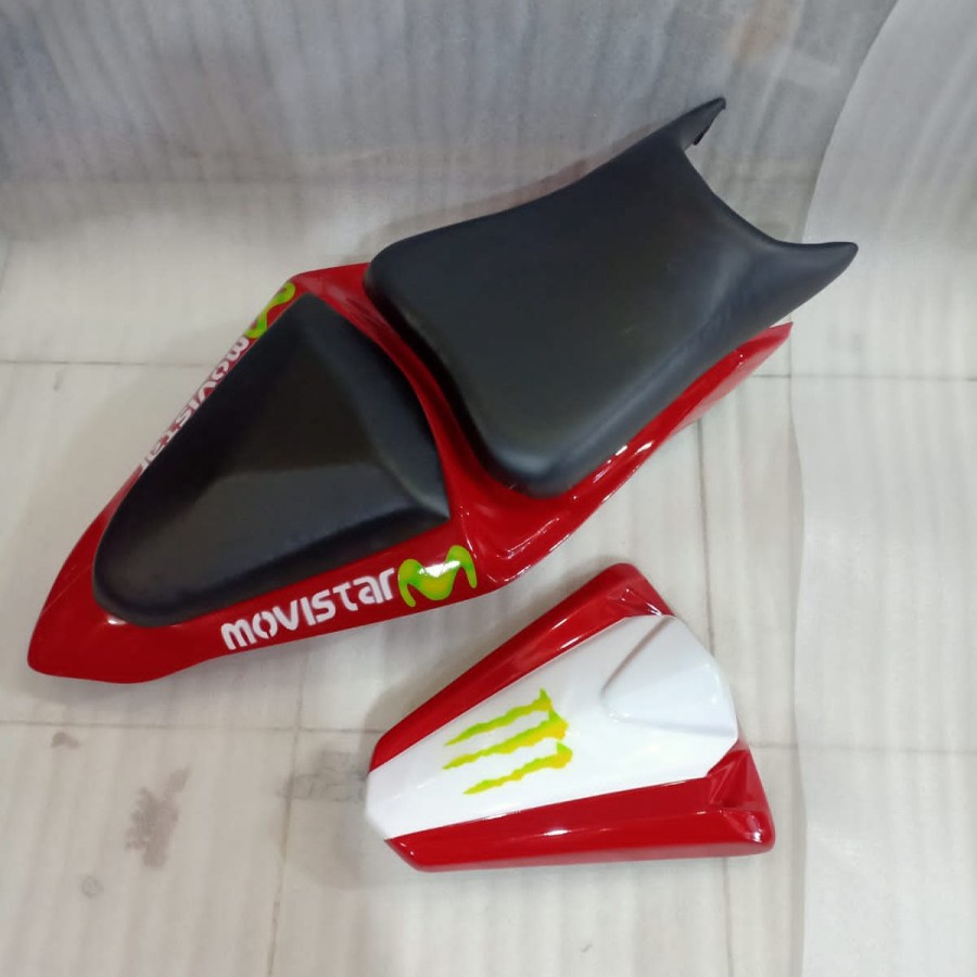 body vixion new NVL NVA model R25 body belakang vixion new NVL-NVA PNP - Putih