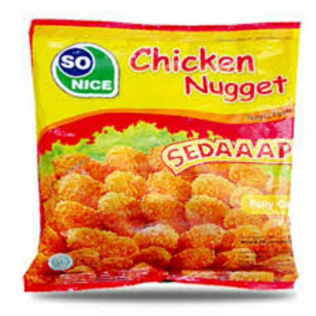 So nice Sedaaap Chicken Nugget / Sonice Naget Ayam Stick ...