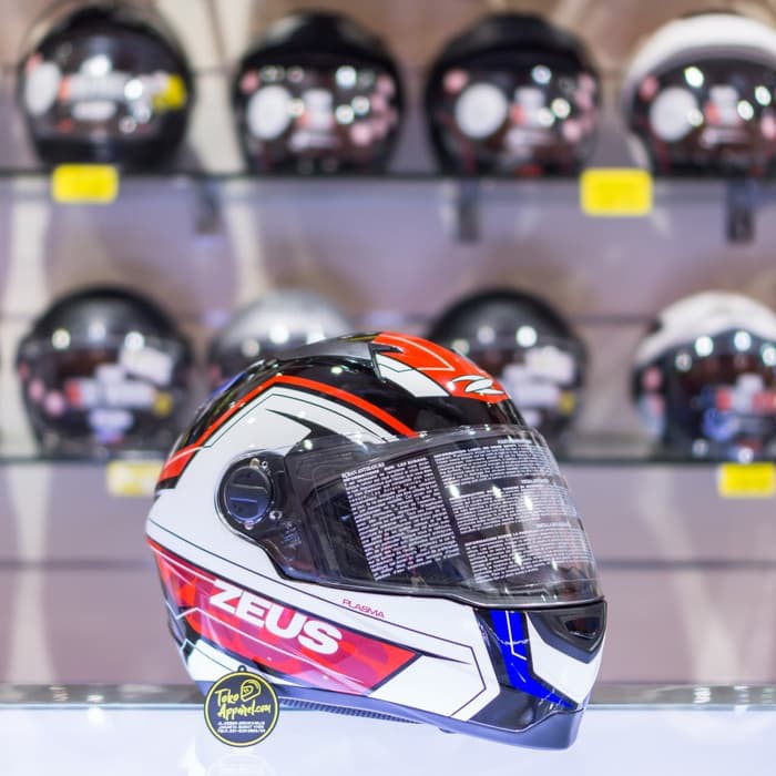 HELM FULL FACE ZEUS ZS-811 PLASMA AL5 BLUE