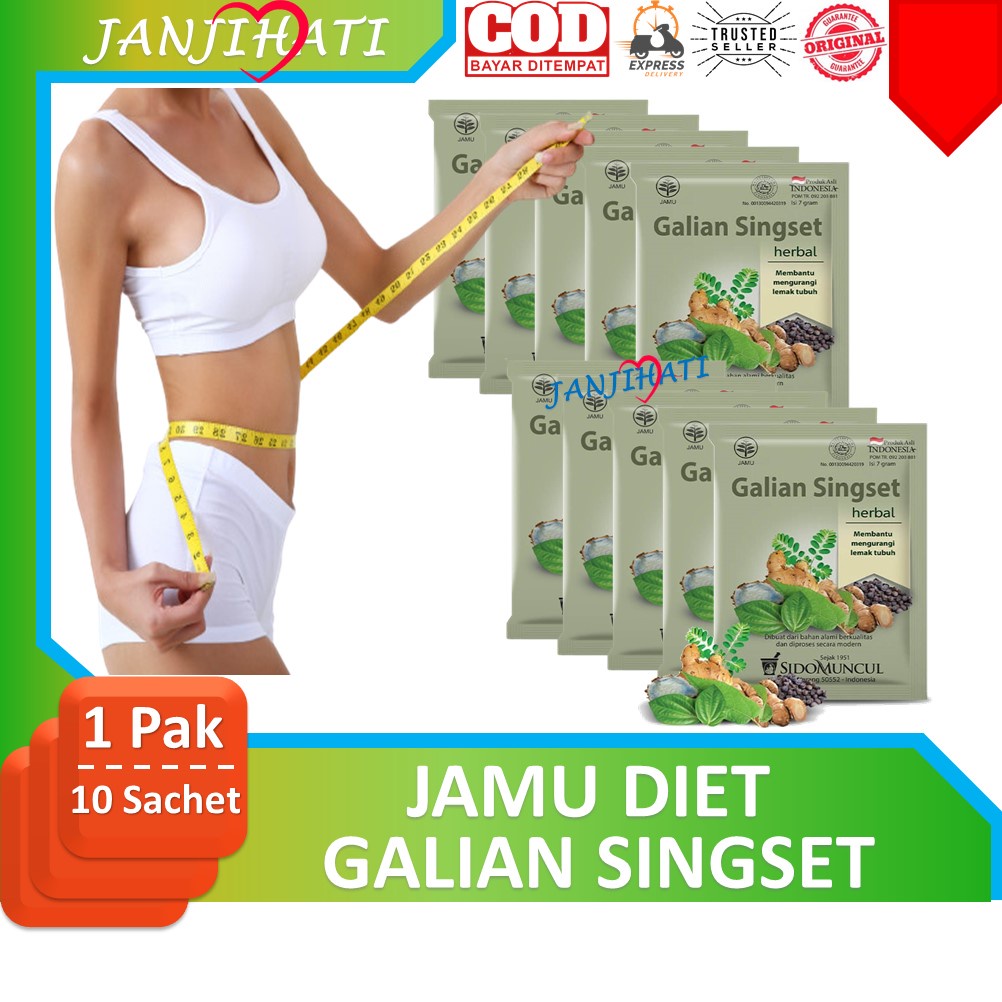 

Galian Singset Sidomuncul (1 Pak isi 10 Sachet)