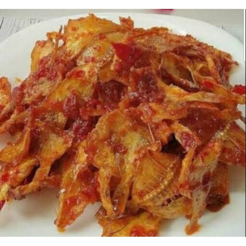 

ikan asin kriuk balado 500 gram