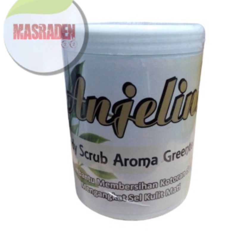 BODY SCRUB GREEN TEA LULUR GREEN TEA ANJELINA BODI SCRUB GREEN TEA LULUR KILOAN
