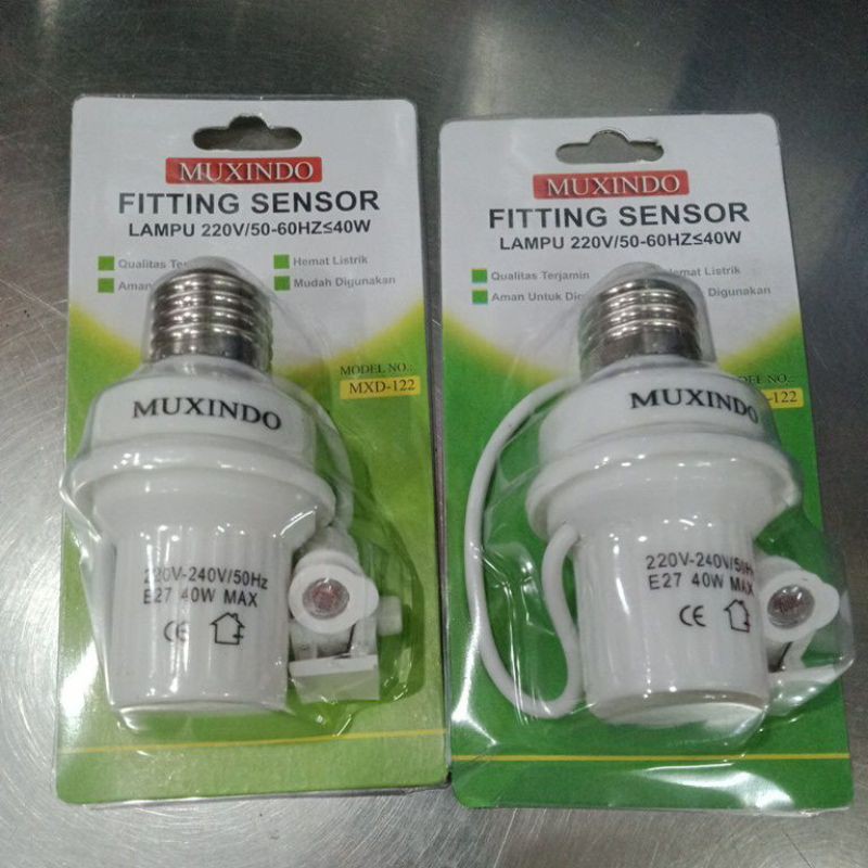 FITTING LAMPU SENSOR - FITTING SENSOR /Fitting Lampu Otomatis Sensor Cahaya