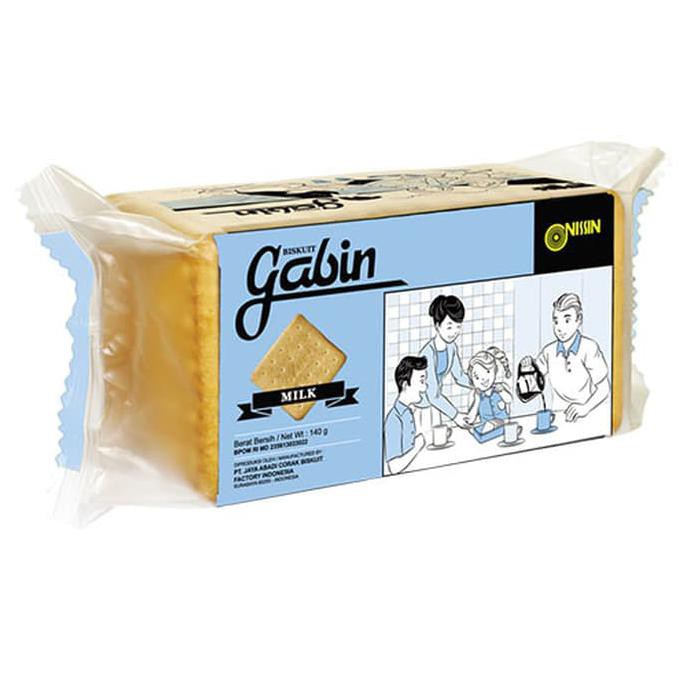 

TERLARIS! Nissin Gabin Milk 140gr