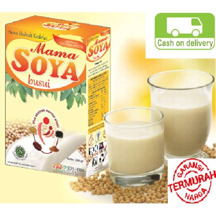 Mama Soya - Susu Kedelai Pelancar Asi - Asi Booster - Susu Kedelai Ibu Menyusui - Penambah Asi