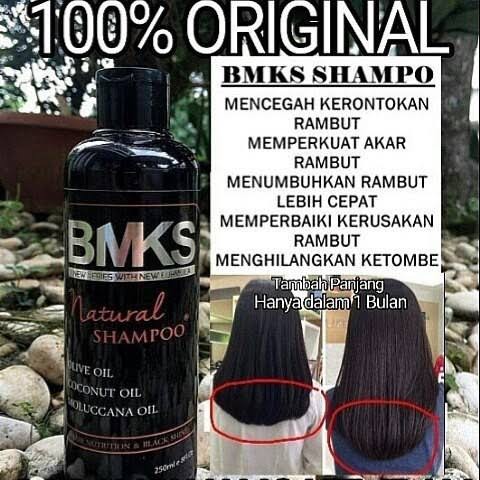 [COD] 2in1 Paket Penumbuh Rambut Shampo+Kondisioner Ampuh dalam 2 Minggu | BMKS Kemiri BPOM