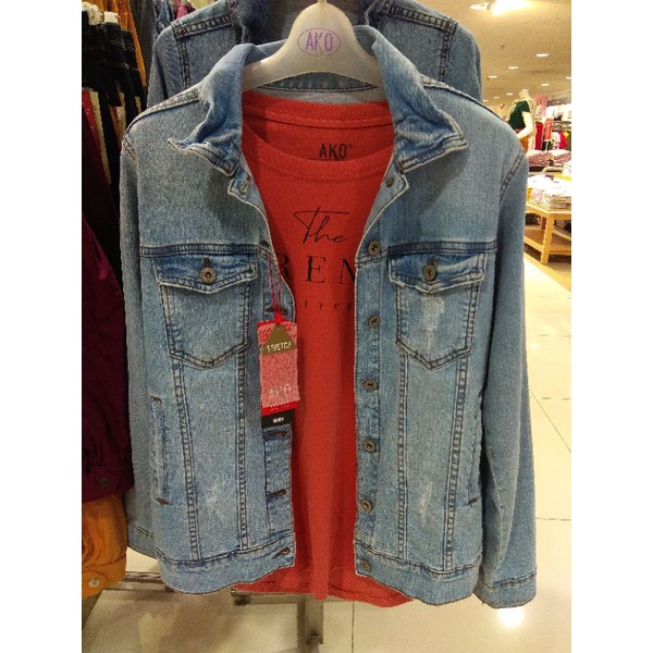 Jaket jeans wanita ORIGINAL AKO