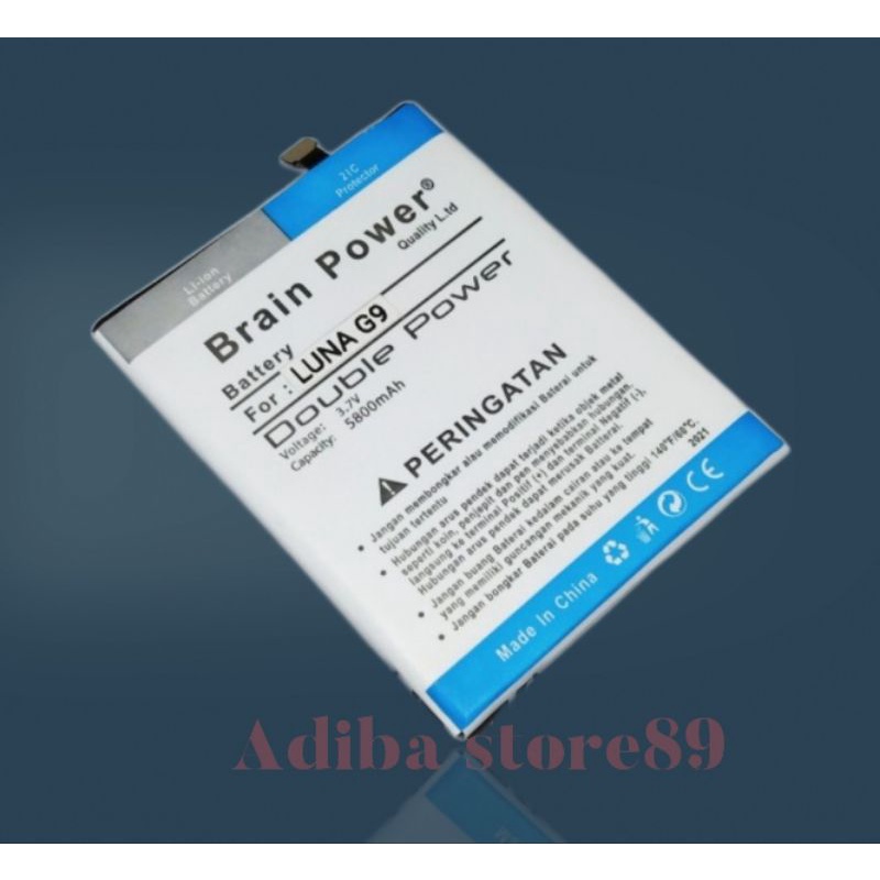 Baterai Batre Luna G9 G-9 Double Power Battery