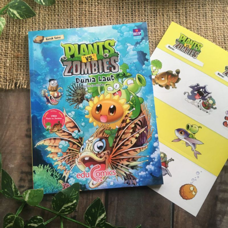 Educomics Plants Vs Zombies : Dunia Laut