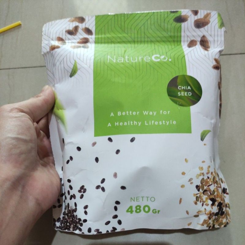 

Chia seed organic premium 480 gram by Natureco