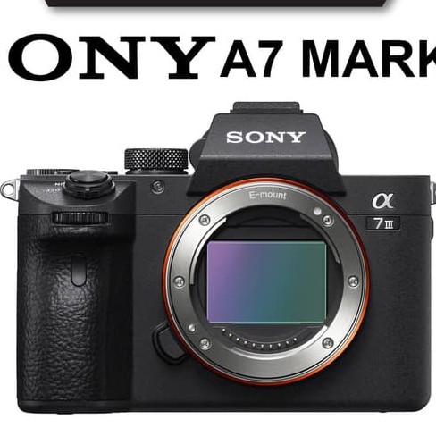 SONY ALPHA A7 III / SONY A7 MARK III BODY ONLY GARANSI RESMI SONY