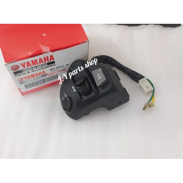 SWITCH HANDLE HOLDER SAKLAR LAMPU SEN SEIN KIRI MIO M3 Z 125 SOUL GT 115 LAMA ORIGINAL YGP 1KP-H3973-10