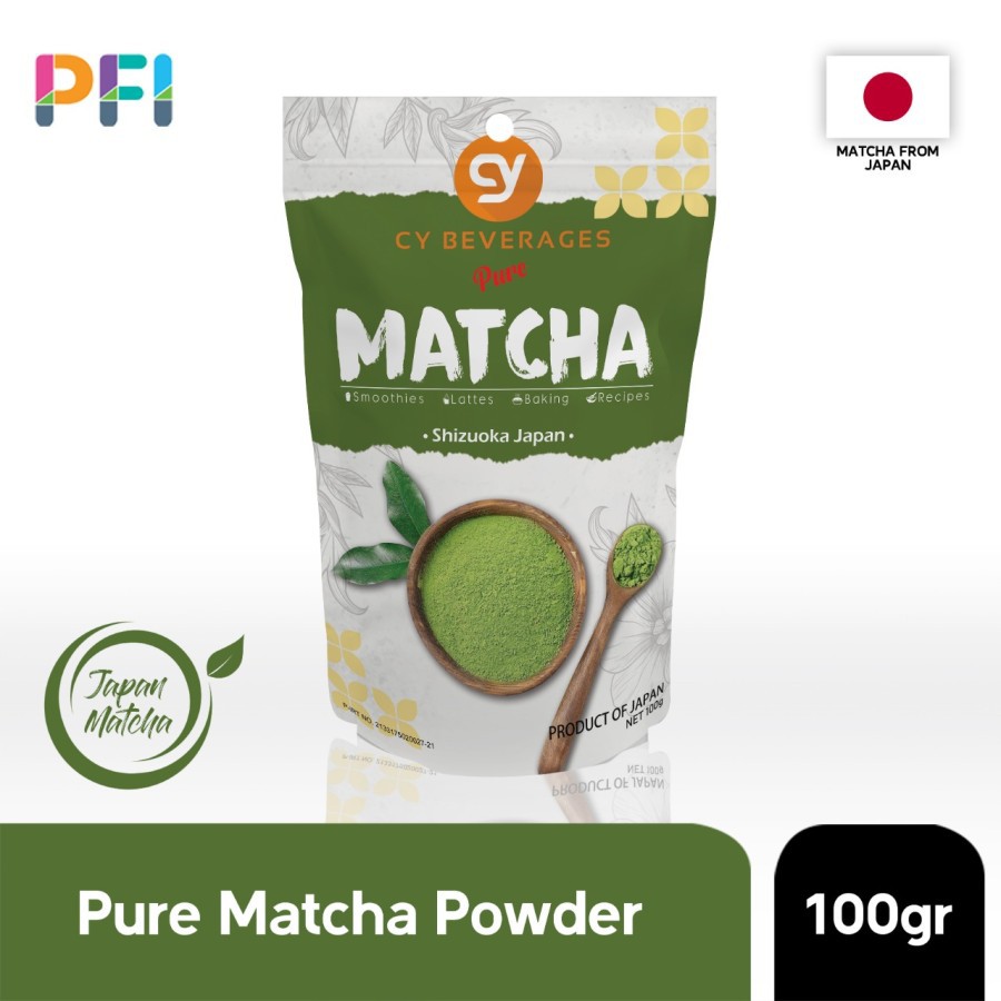 

Perisa / CY MATCHA POWDER 100% ORIGINAL JAPAN IMPORT GREEN TEA POWDER 100 GR