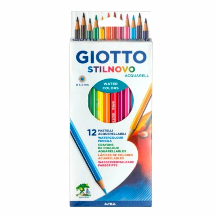 

GIOTTO STILNOVO ACQUARELLI 12 PCS