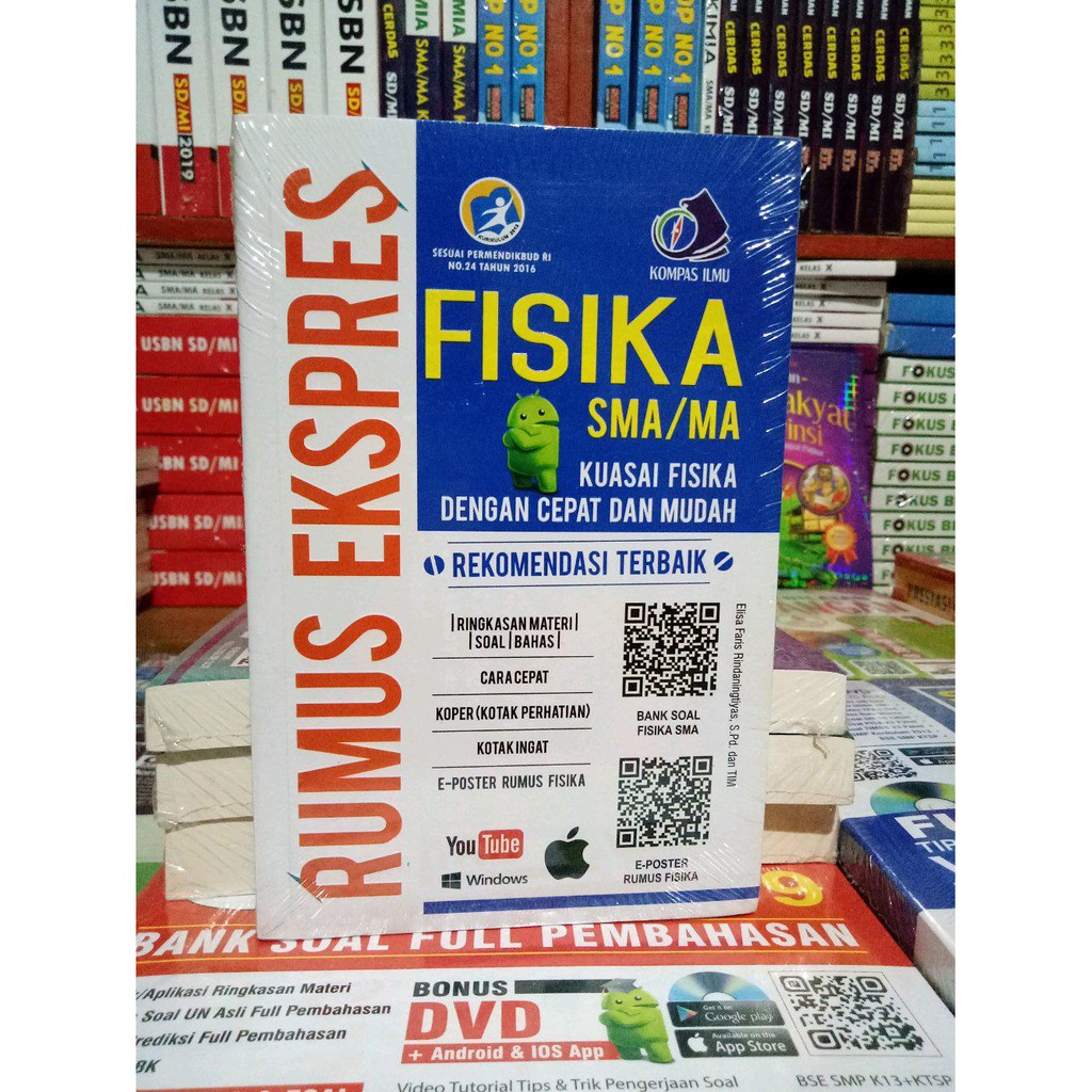 Jual buku Rumus Ekpres FISIKA SMA.  .Lengkap.