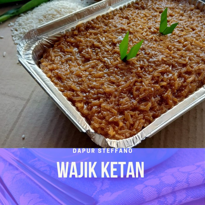 WAJIK KETAN GULA AREN