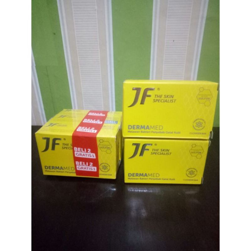 JF Sulfur Dermamed bundling (beli 2 gratis 1) 90 gr