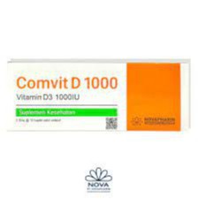 COMVIT D 1000 Vitamin D3 1000IU Novapharin