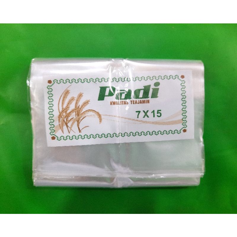 Plastik Bening AA Cap Mangkok ukuran 7 X 15,  10 X 20, 12 X 25, 13 X 30, 14 X 30