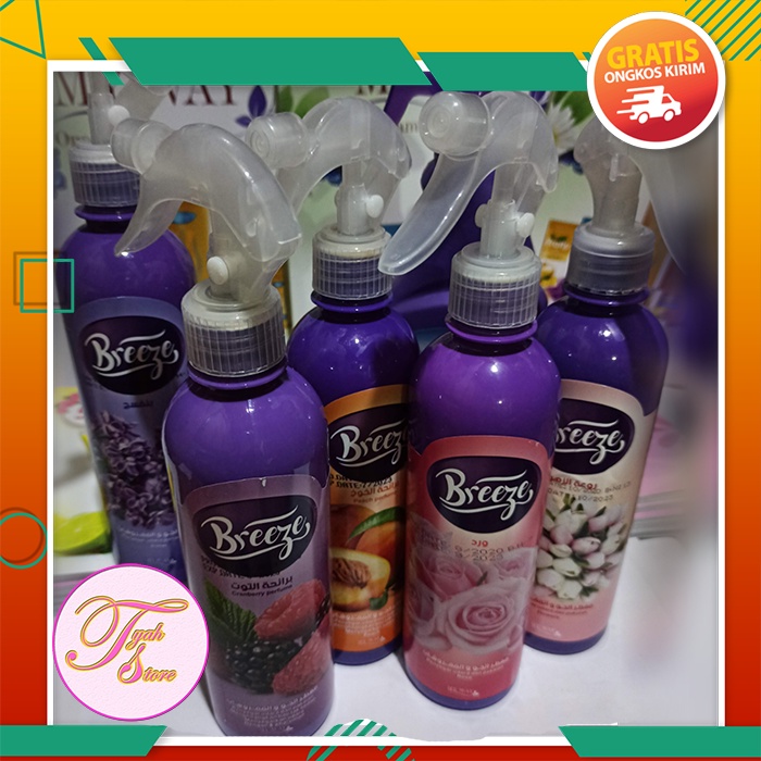 Breeze MY WAY Pengharum Ruangan, Pakaian, Perabotan dengan Berbagai Aroma Wangi Menyegarkan
