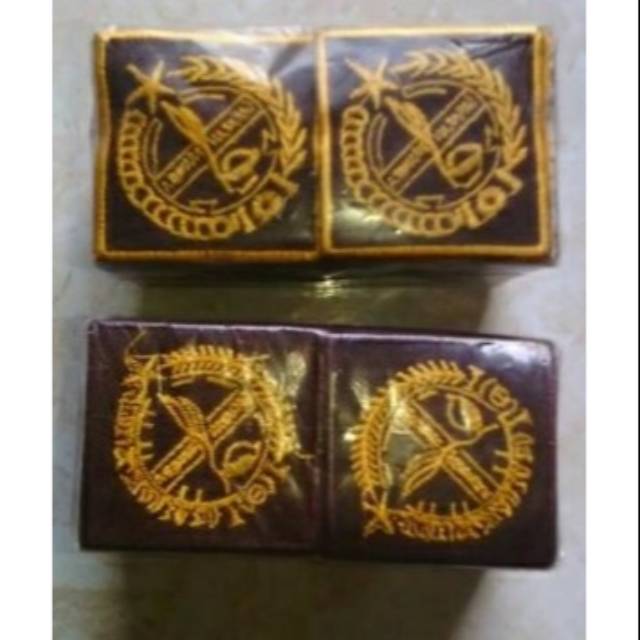 100 biji tunas pramuka - tunas kelapa - tunas bordir - seragam pramuka - tunas kelapa