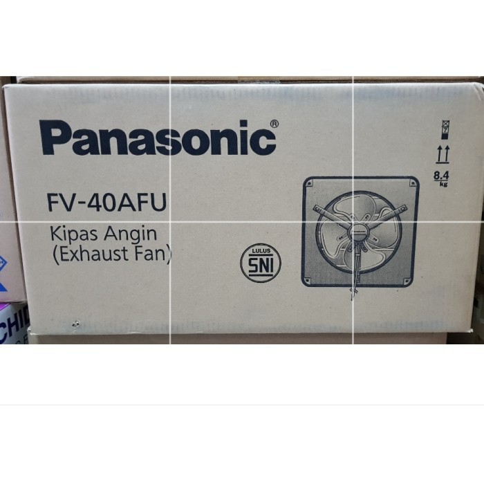 Panasonic FV-40AFU Exhaust Fan Ventilasi Dinding Industrial 16&quot; putih