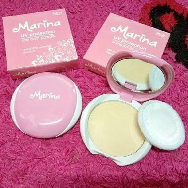 Bedak padat marina pink