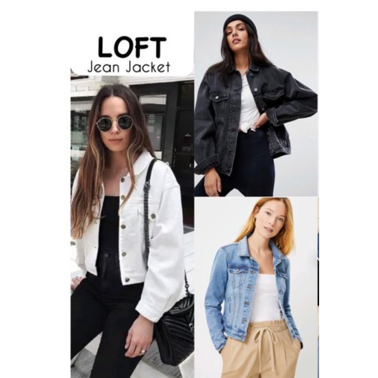 Denim Jacket LOF'T Pria - Wanita