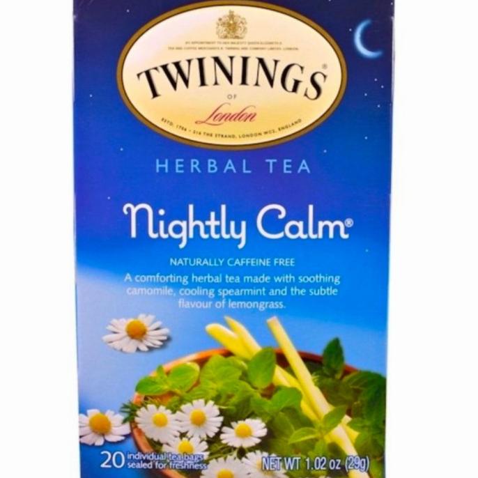 

[COD] Twinings Herbal Tea Nightly Calm isi 20 Tea Bags 29gr [COD]